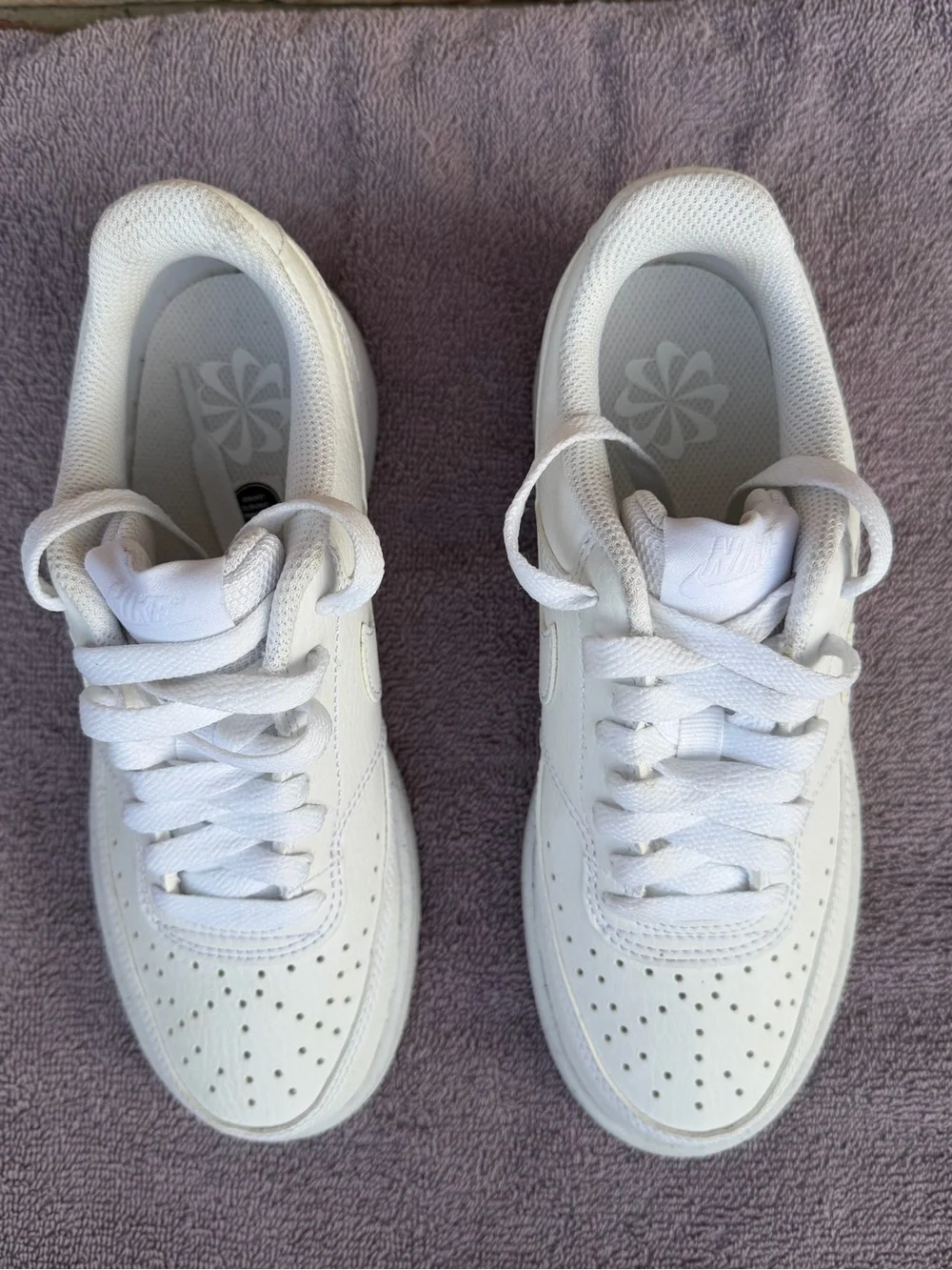 Nike White Low-Top Sneakers